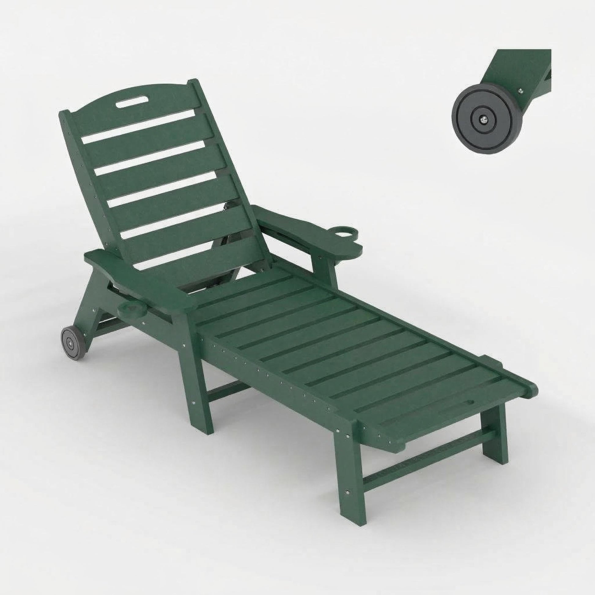 Tumbona de Exterior Chaise Lounge GARVEE